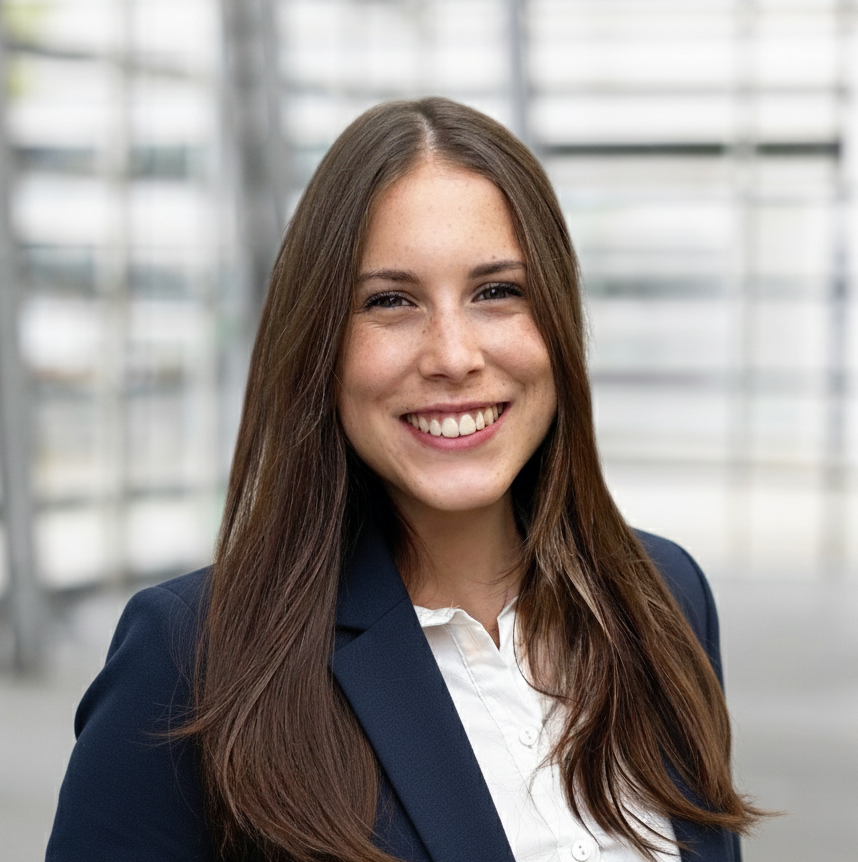 Portrait vom Vorstand für Internes: Anna Krieger